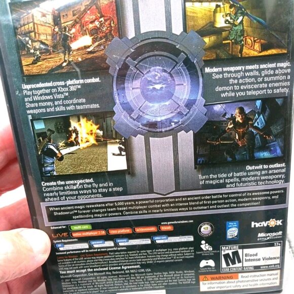 Shadowrun PC Game for Windows-2007 Complete With Instructions - Picture 2 of 6